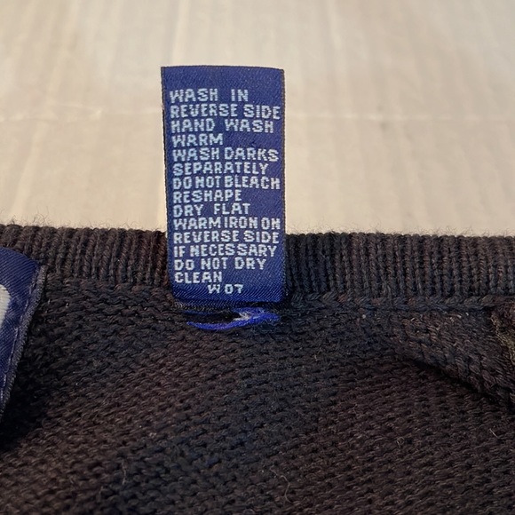 ⏳♻️GAP Black Beaded Floral Detail Sweater Shirt Button Outerwear Jacket size S - Picture 5 of 15